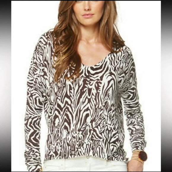 Lilly Pulitzer | Eleni Animal Print Top - Picture 1 of 8